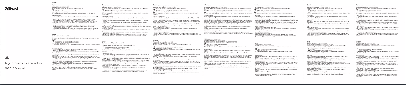 Image de la première page du manuel de l'appareil GXT 510