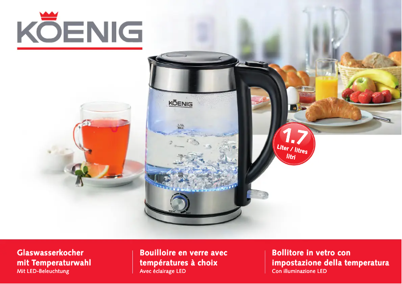 Page n°1 - Manuel utilisateur Koenig B02115