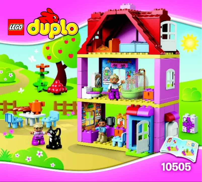 Page n°1 - Manuel utilisateur Lego Duplo 10505