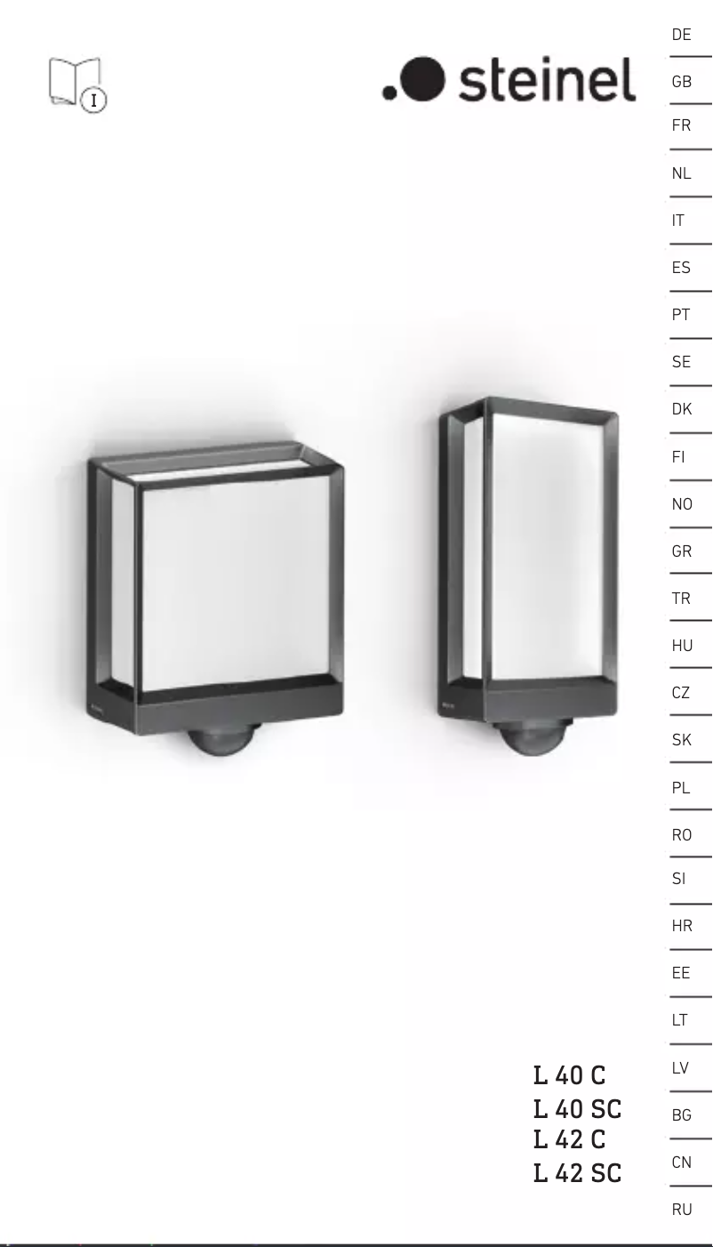 Image de la première page du manuel de l'appareil My L 40 SC