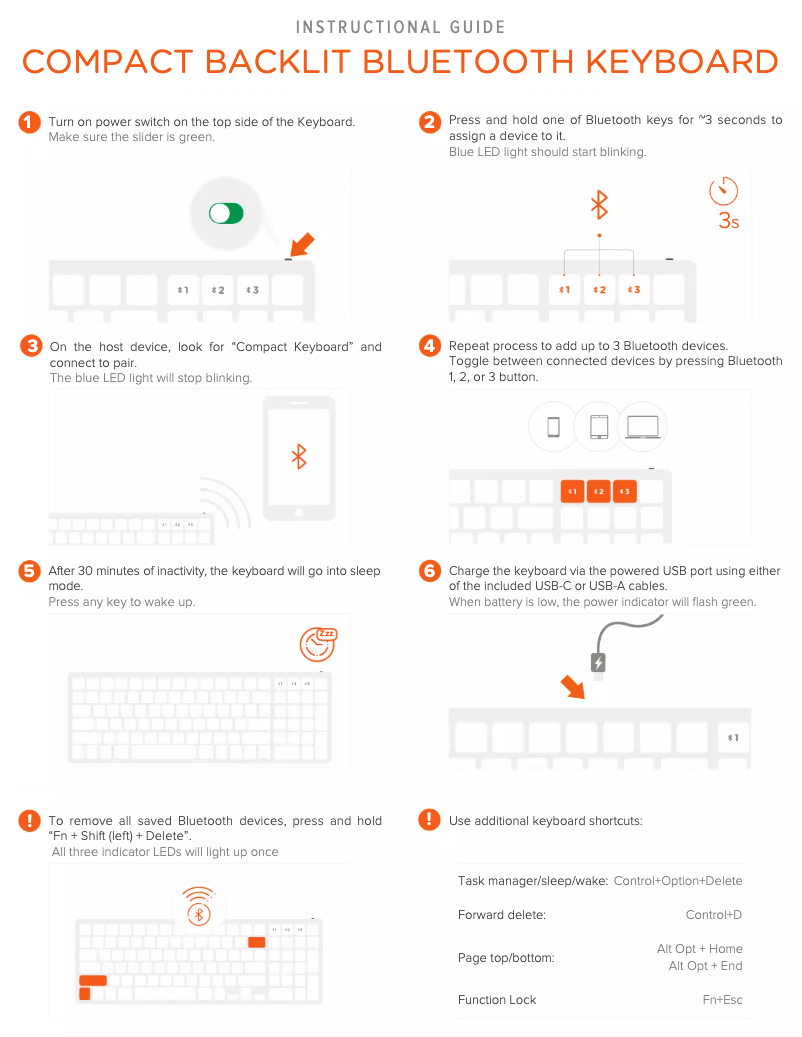 Page 1 de la notice Manuel utilisateur Satechi ST-ACBKM-DE