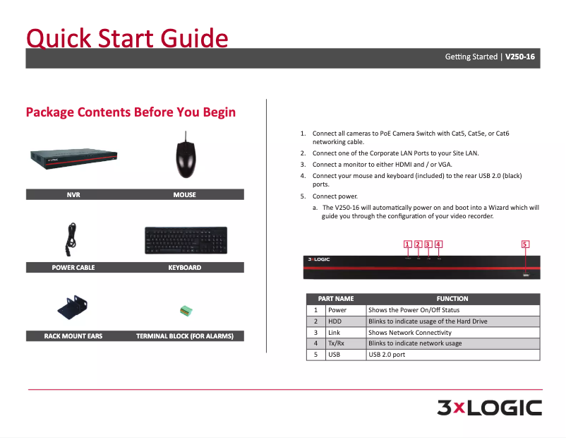Page n°1 - Manuel utilisateur Infinias V250-16