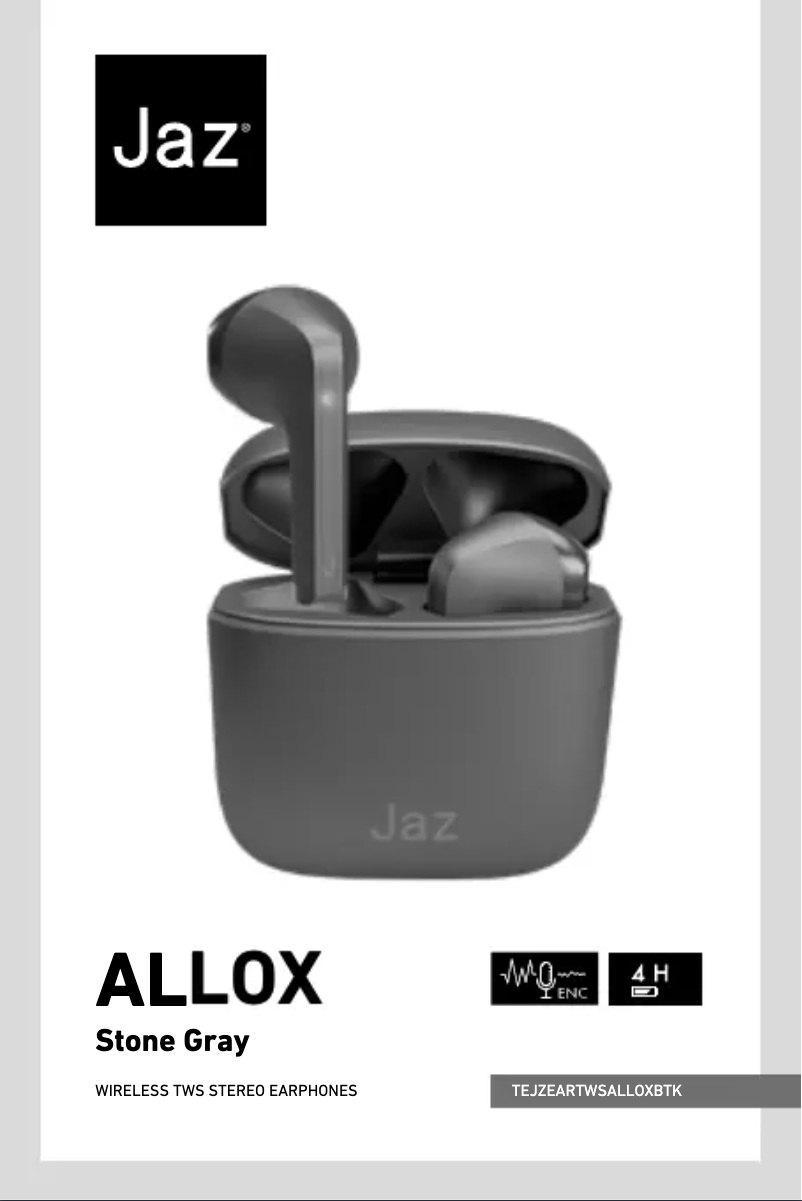 Image de la première page du manuel de l'appareil Allox