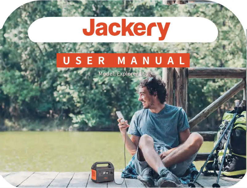 Page n°1 - Manuel utilisateur Jackery Explorer 160