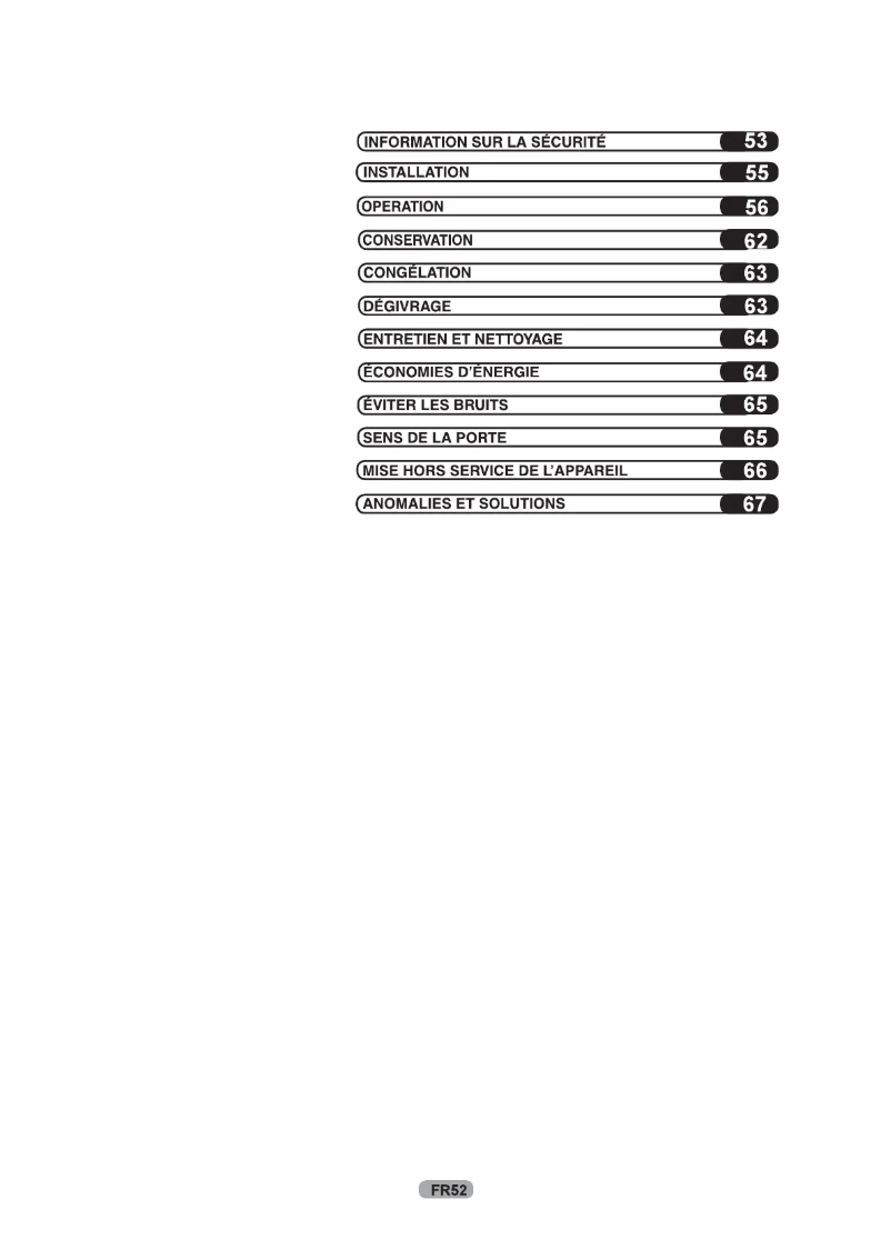 Page 1 de la notice Manuel utilisateur Candy CCBS 5154WN