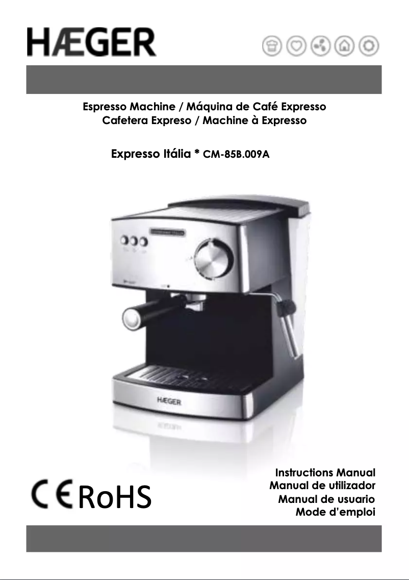 Page 1 de la notice Manuel utilisateur Haeger CM-85B.009A