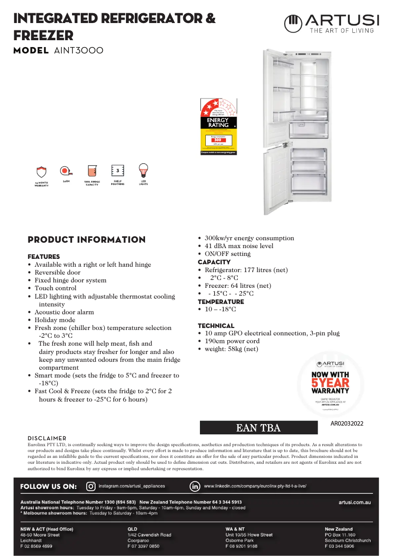 Image de la première page du manuel de l'appareil AINT3000