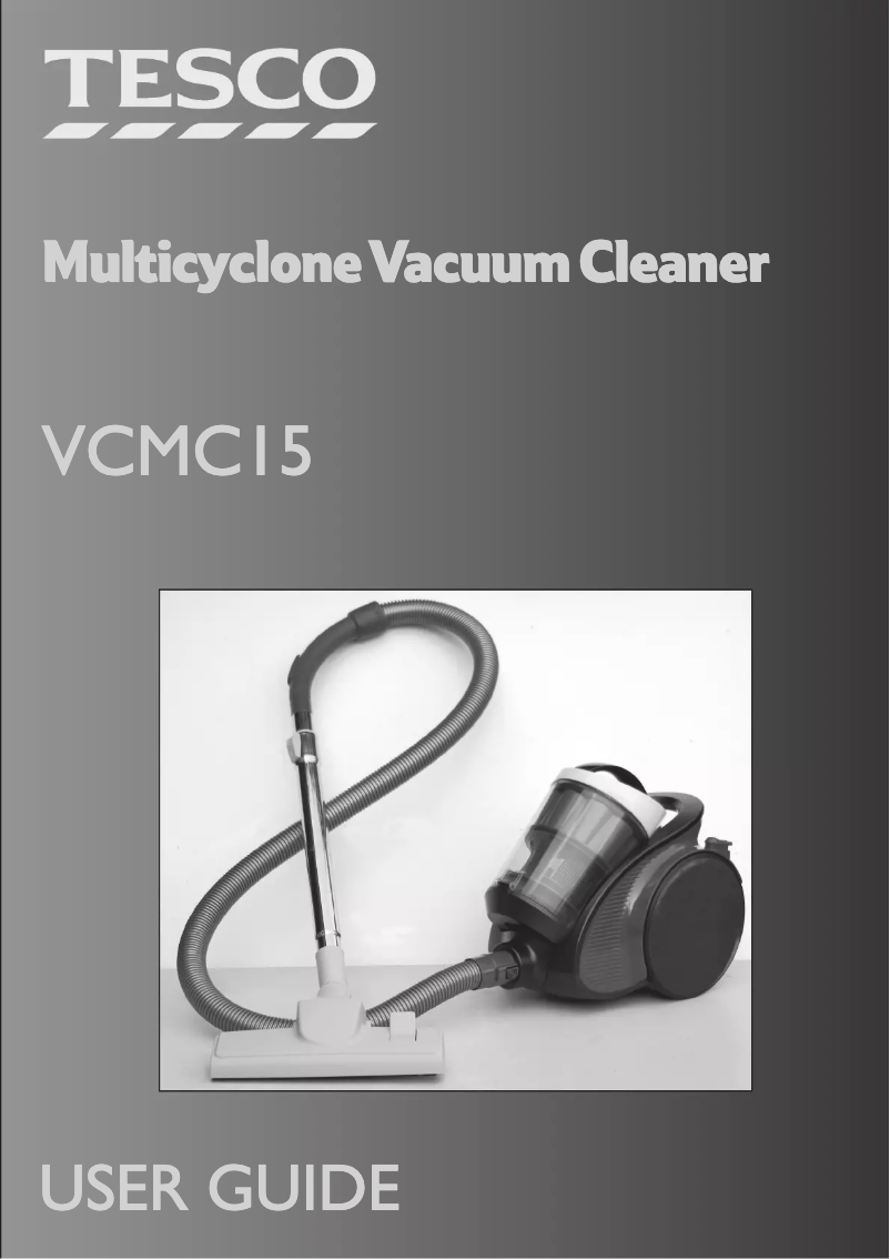 Image de la première page du manuel de l'appareil VCMC15
