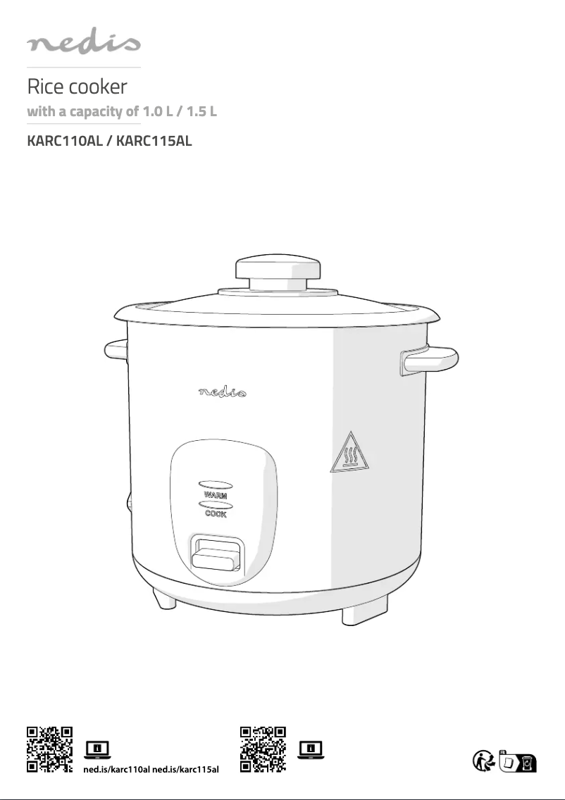 Image de la première page du manuel de l'appareil KARC110AL