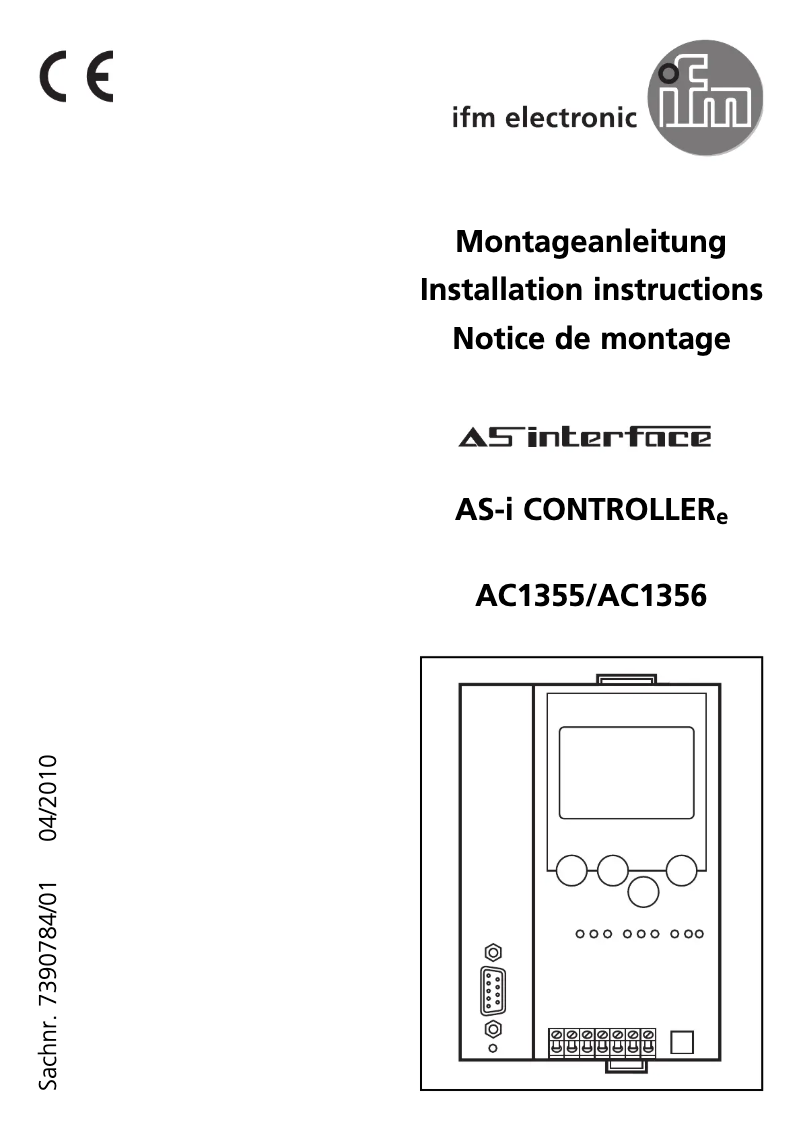 Image de la première page du manuel de l'appareil AC1355