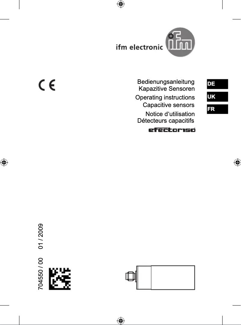 Página 1 del manual Manual de usuario IFM KI5031
