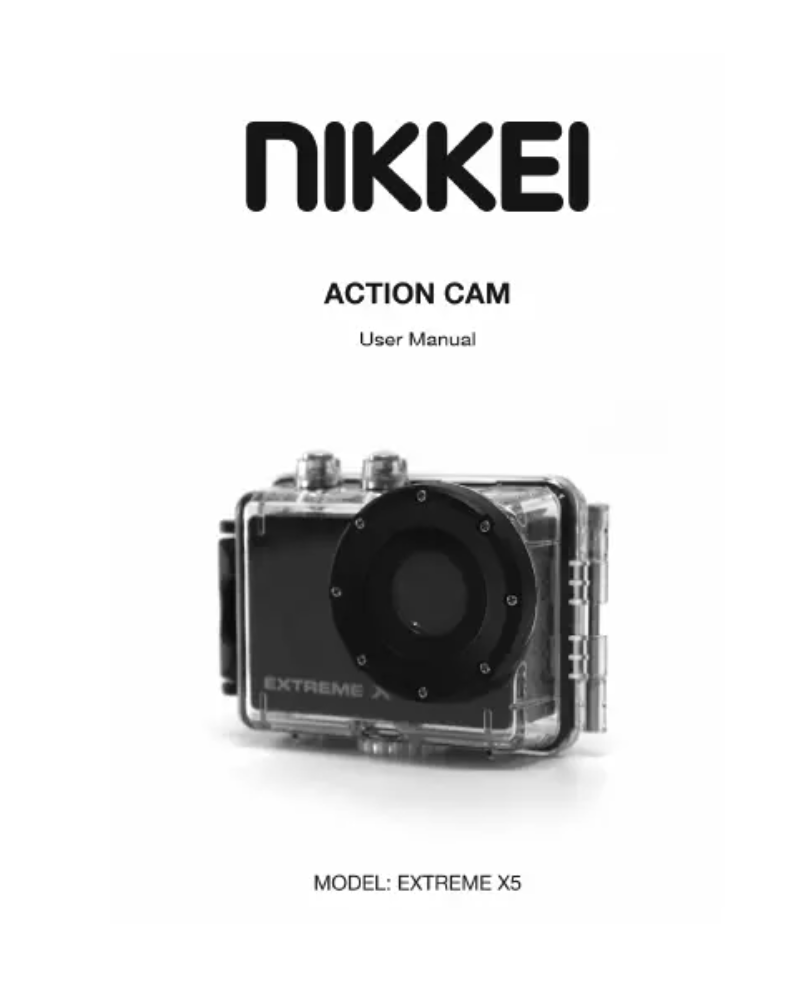 Image de la première page du manuel de l'appareil Extreme X5