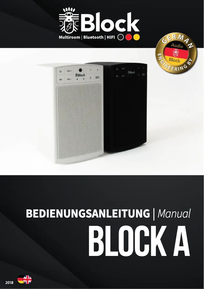 Página 1 del manual Manual de usuario Block A