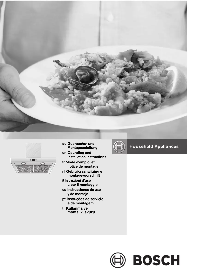 Page 1 de la notice Manuel utilisateur Bosch DKE645M