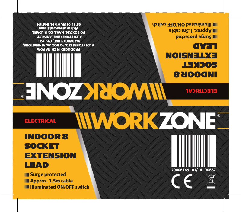 Image de la première page du manuel de l'appareil GT-SL-03UK