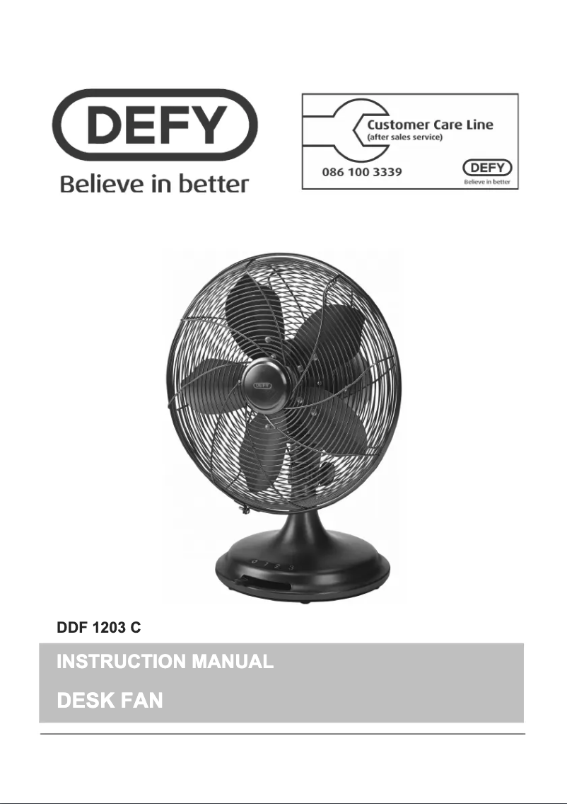 Image de la première page du manuel de l'appareil DF4100W