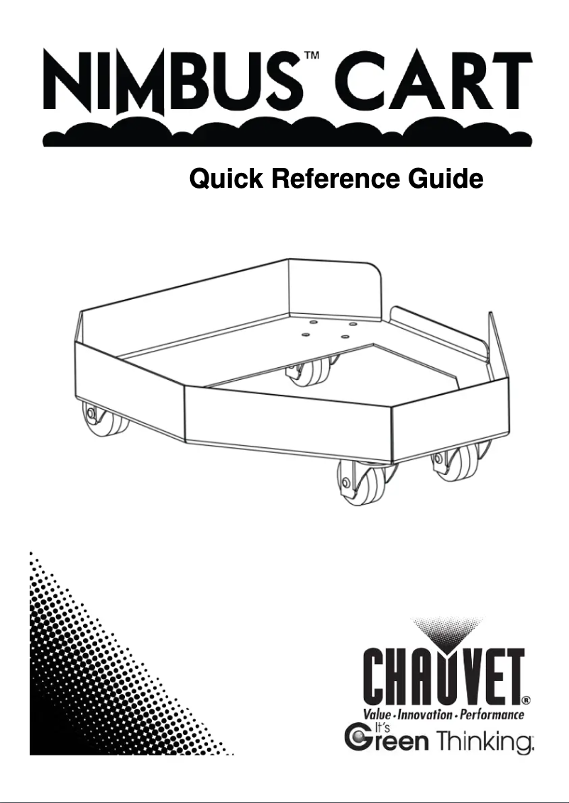 Página 1 del manual Manual de usuario Chauvet Nimbus Cart