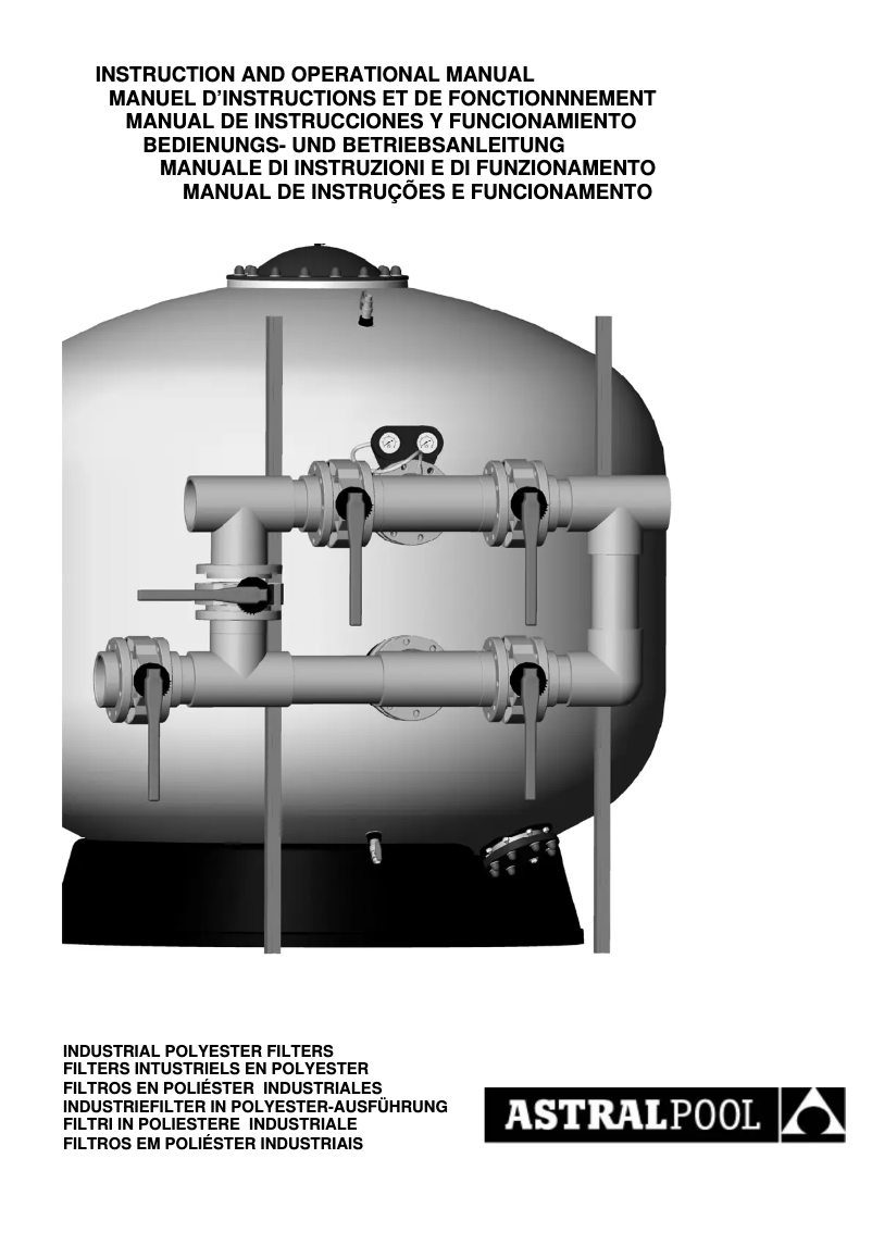 Page 1 de la notice Manuel utilisateur AstralPool Vic