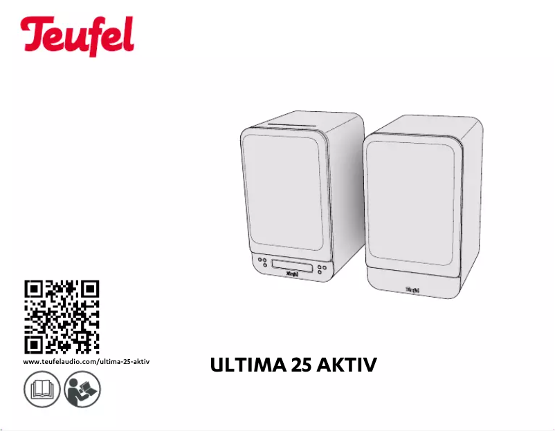 Page n°1 - Guide de démarrage rapide Teufel ULTIMA 25 AKTIV