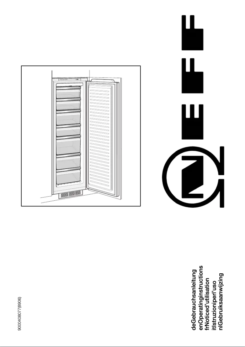 Page 1 de la notice Mode d'emploi Neff G4655X7GB
