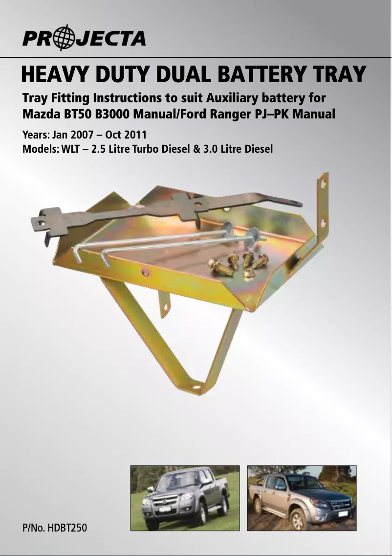 Página 1 del manual Manual de usuario Projecta HDBT250