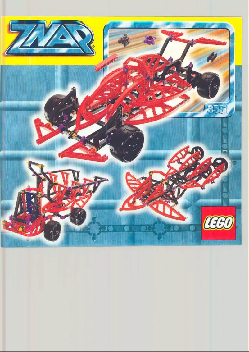 Page n°1 - Manuel utilisateur Lego Znap 3581