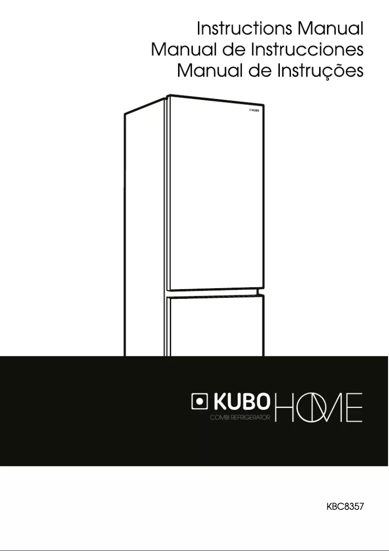 Page n°1 - Manuel utilisateur Kubo KBC8357