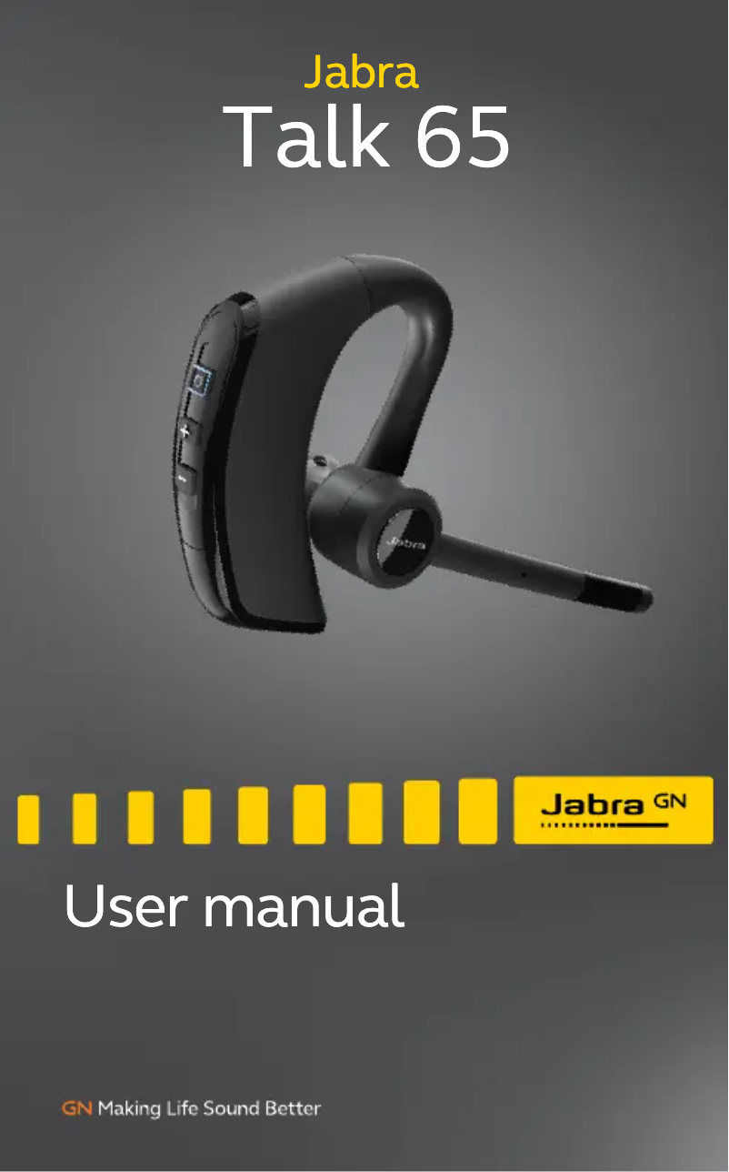 Página 1 del manual Manual de usuario Jabra Talk 65