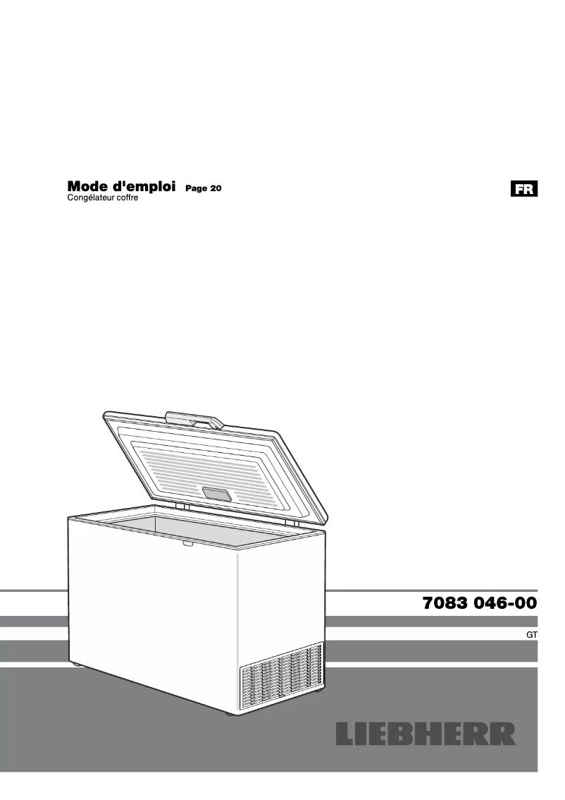 Page n°1 - Manuel utilisateur Liebherr GT 4932-22