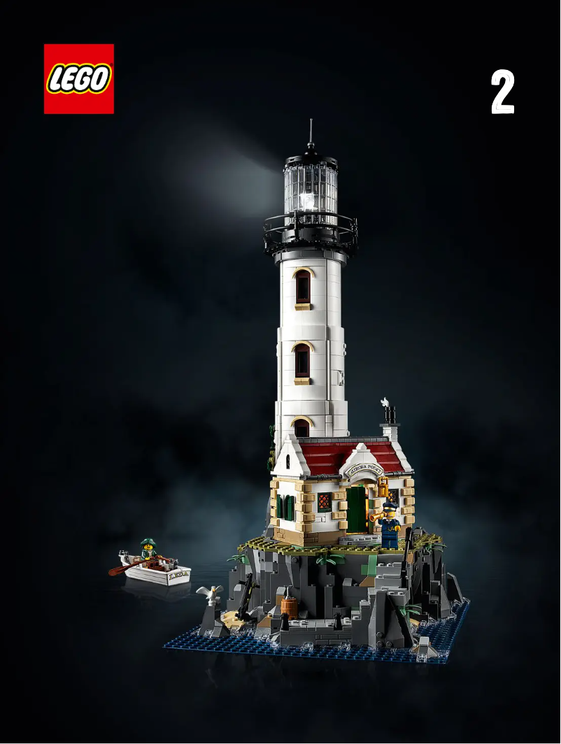 Page 1 de la notice Manuel utilisateur Lego Ideas 21335