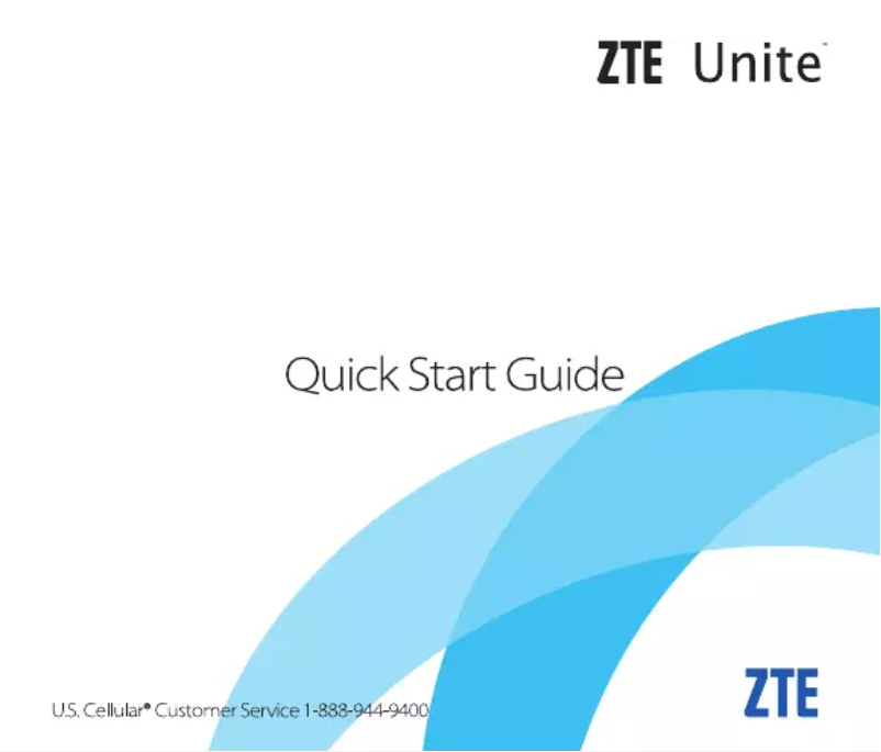 Page n°1 - Manuel utilisateur ZTE Unite