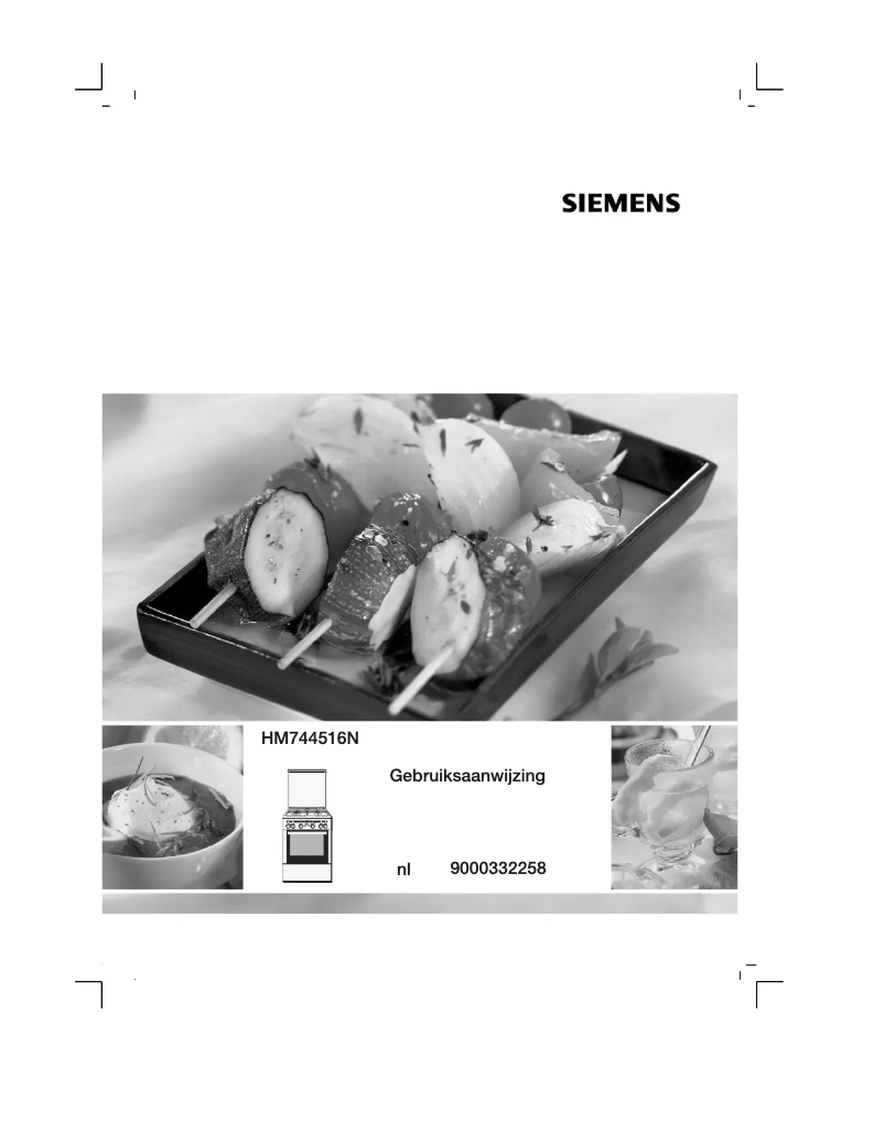 Page n°1 - Manuel utilisateur Siemens HM744516N