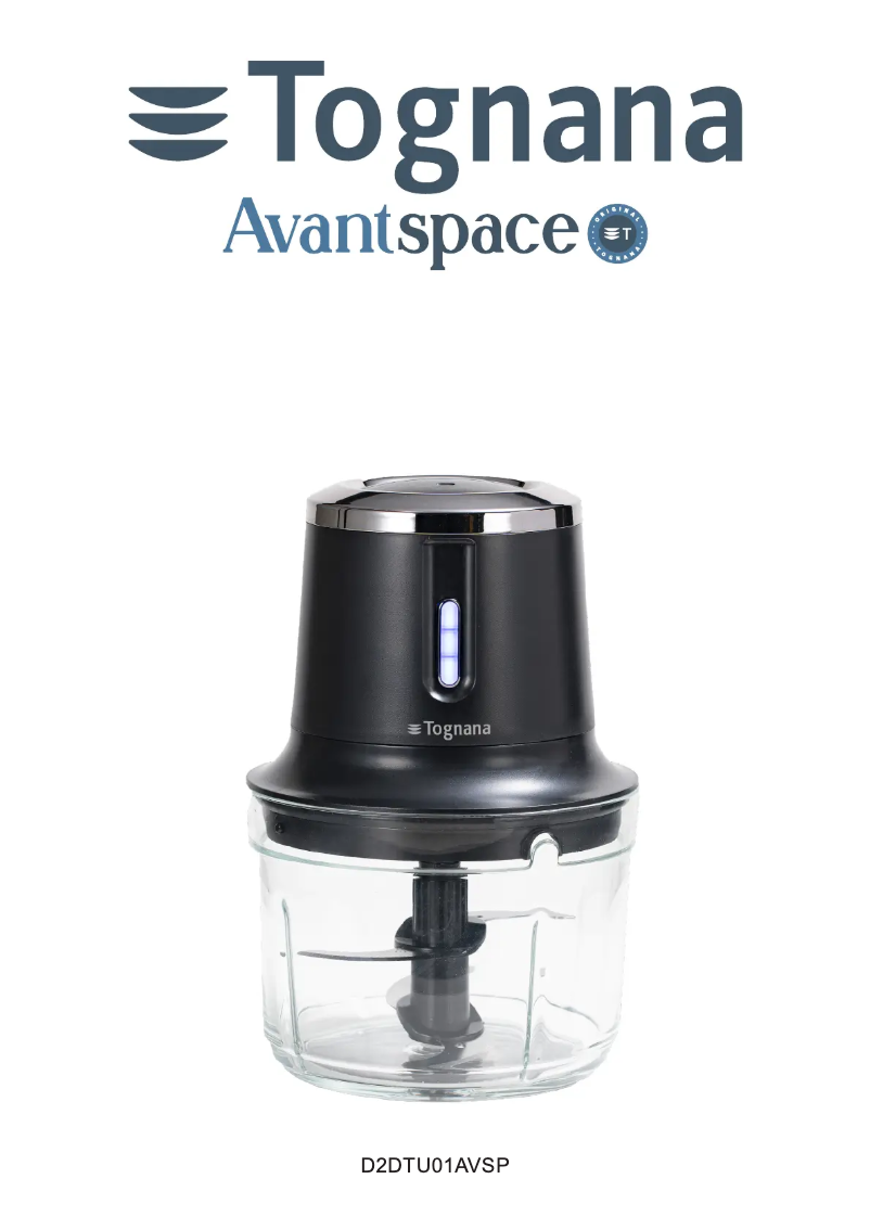 Image de la première page du manuel de l'appareil Avantspace D2DTU01AVSP