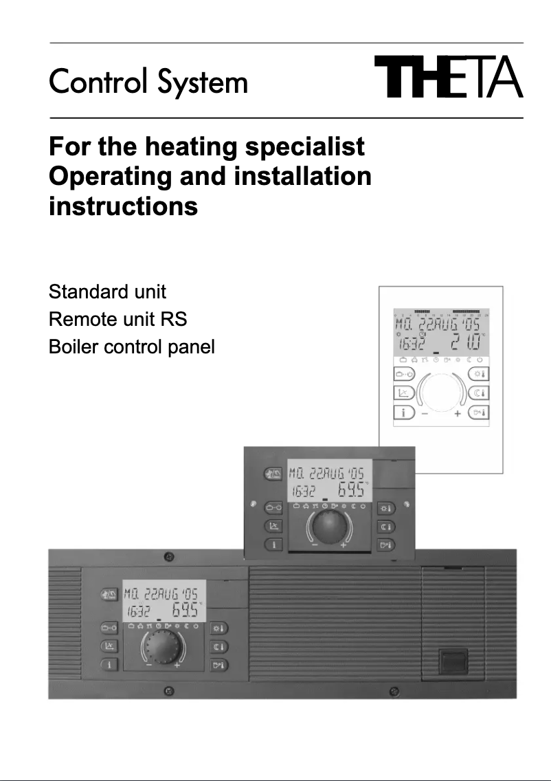Image de la première page du manuel de l'appareil Theta+