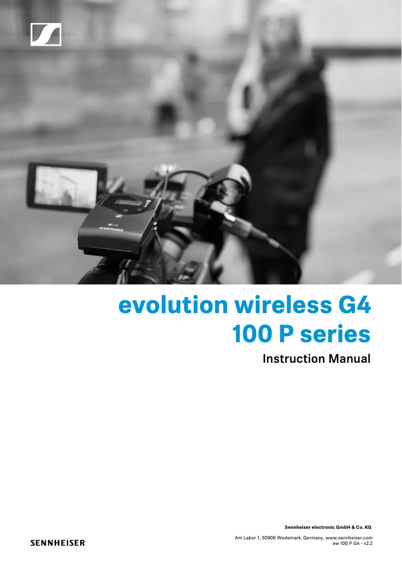 Image de la première page du manuel de l'appareil SKP 100 G4