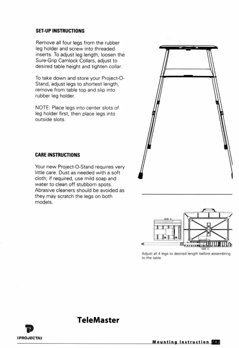 Image de la première page du manuel de l'appareil TeleMaster II 4829
