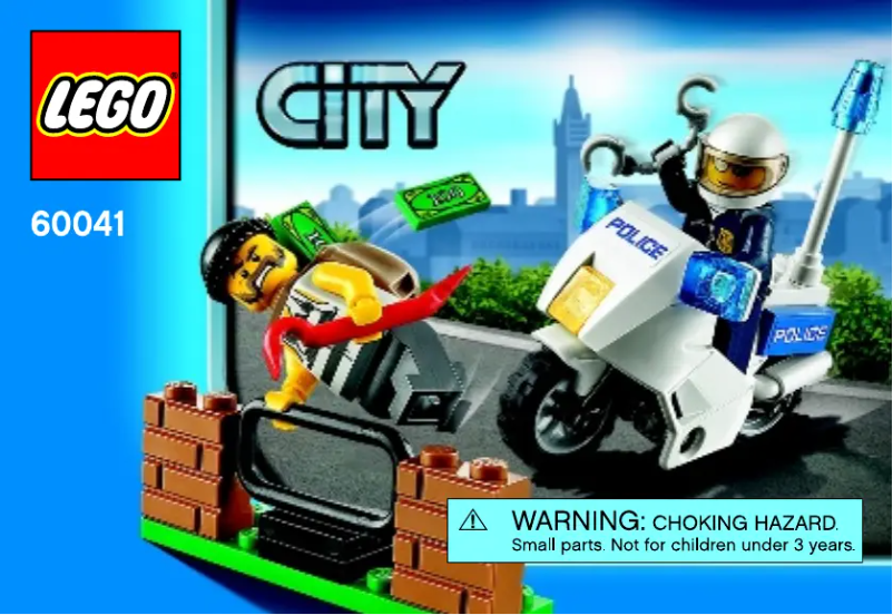 Page 1 de la notice Manuel utilisateur Lego City 60041