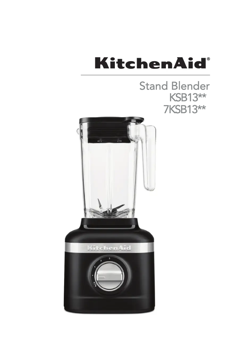 Image de la première page du manuel de l'appareil KSB1332