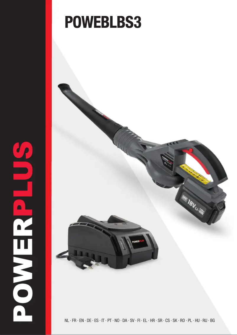 Page 1 of the manual User Manual PowerPlus POWEBLBS3