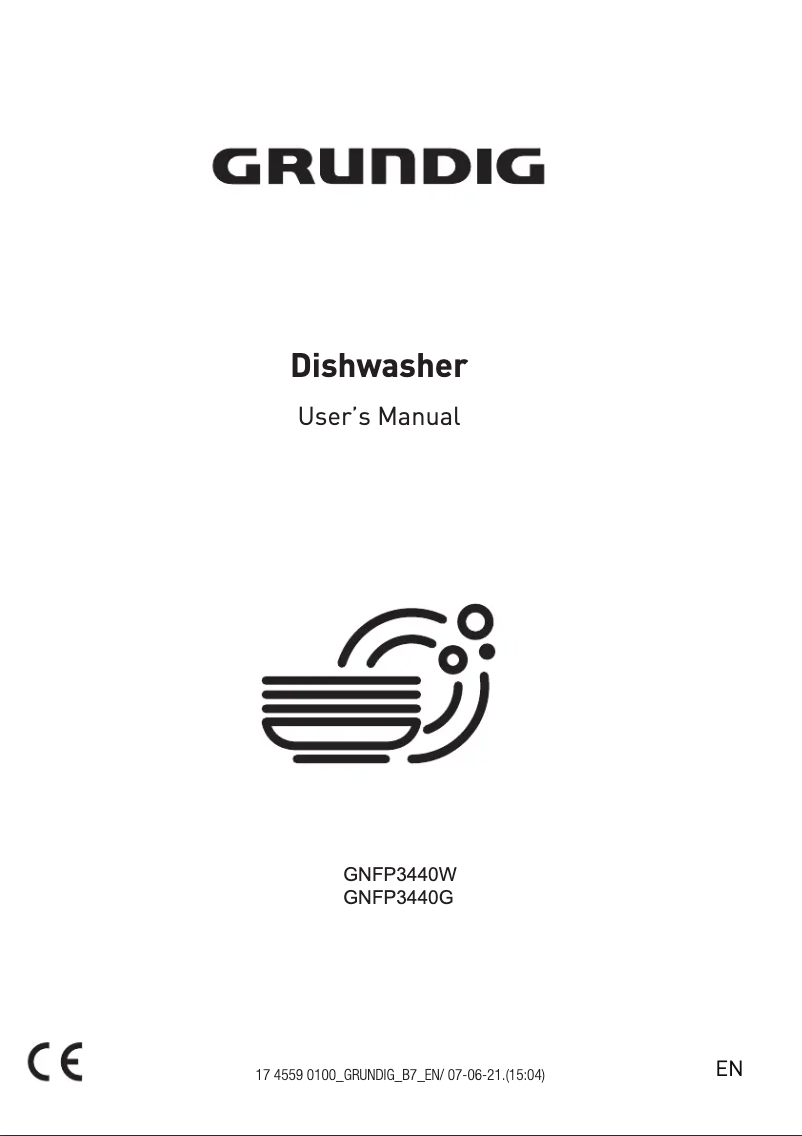 Page n°1 - Manuel utilisateur Grundig GNFP3440G