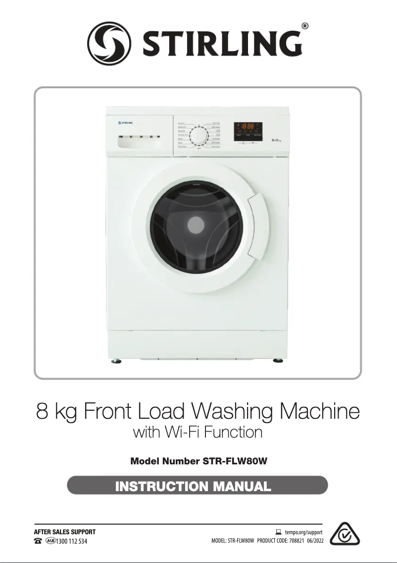 Page n°1 - Manuel utilisateur Stirling STR-FLW80W