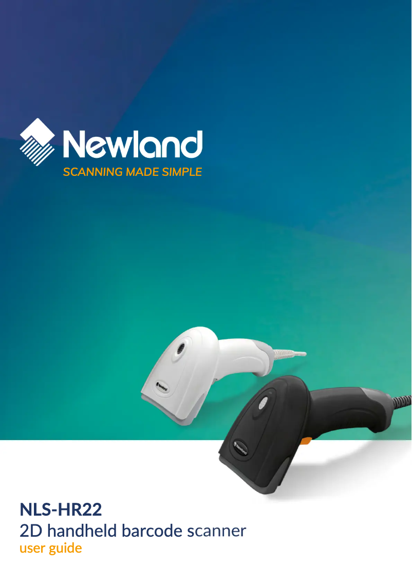 Page 1 de la notice Manuel utilisateur Newland NLS-HR22