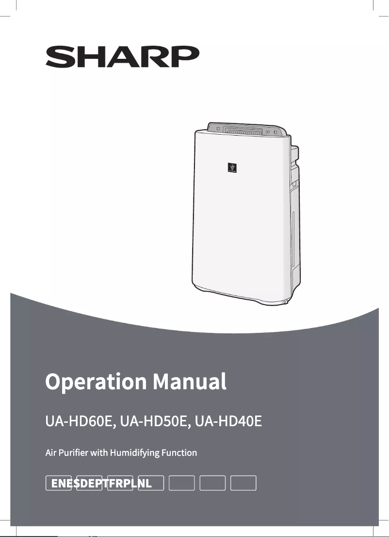 Image de la première page du manuel de l'appareil UA-HD50U