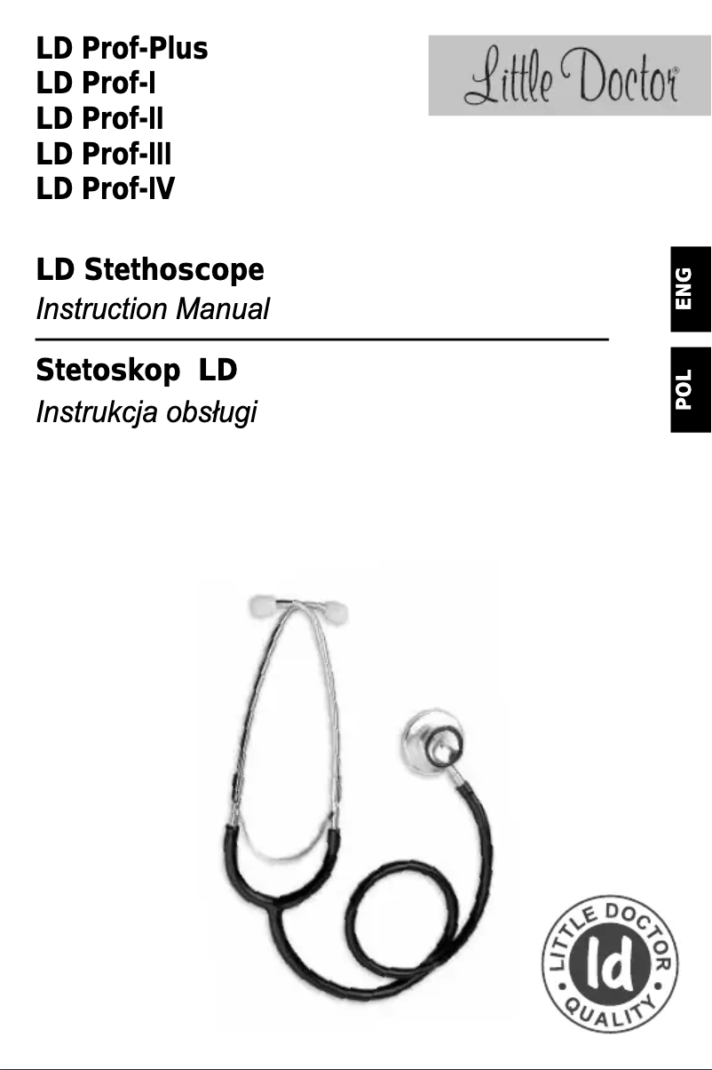 Page n°1 - Manuel utilisateur Little Doctor LD Prof-Plus