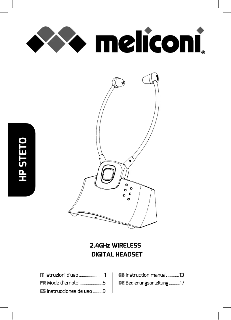 Image de la première page du manuel de l'appareil HP Steto