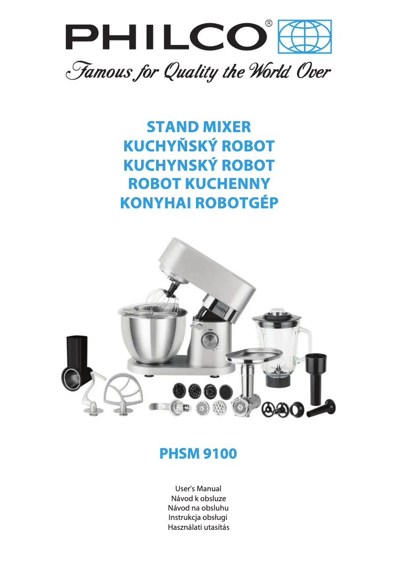 Página 1 del manual Manual de usuario Philco PHSM 9100