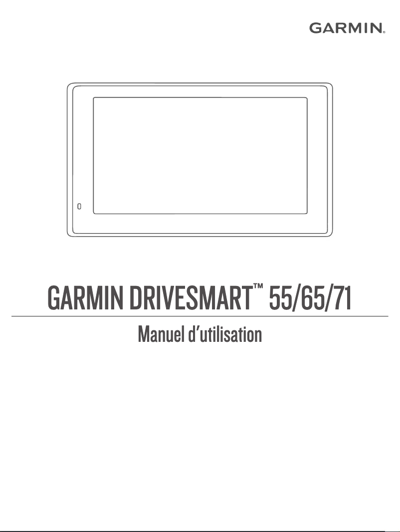 Page 1 of the manual User Manual Garmin Drive 55