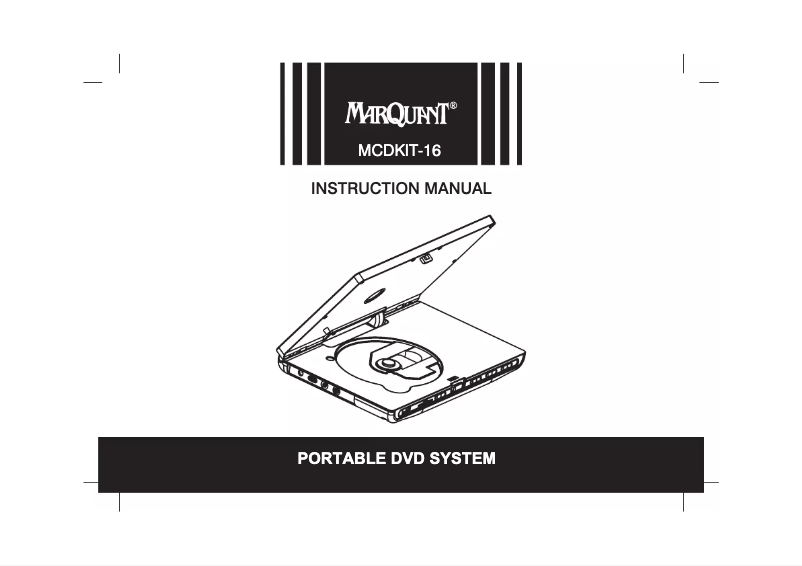 Image de la première page du manuel de l'appareil DVDKIT-16