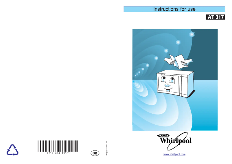 Image de la première page du manuel de l'appareil AT 317