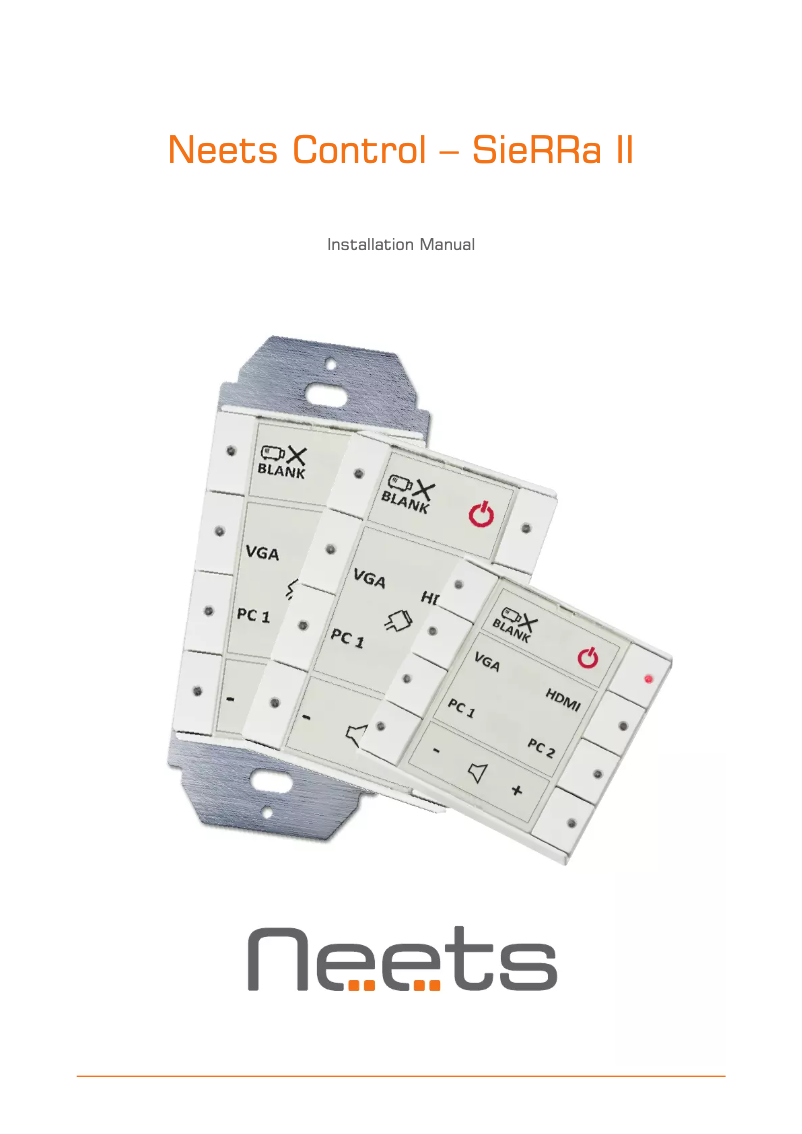 Page 1 de la notice Manuel utilisateur Neets 310-0203